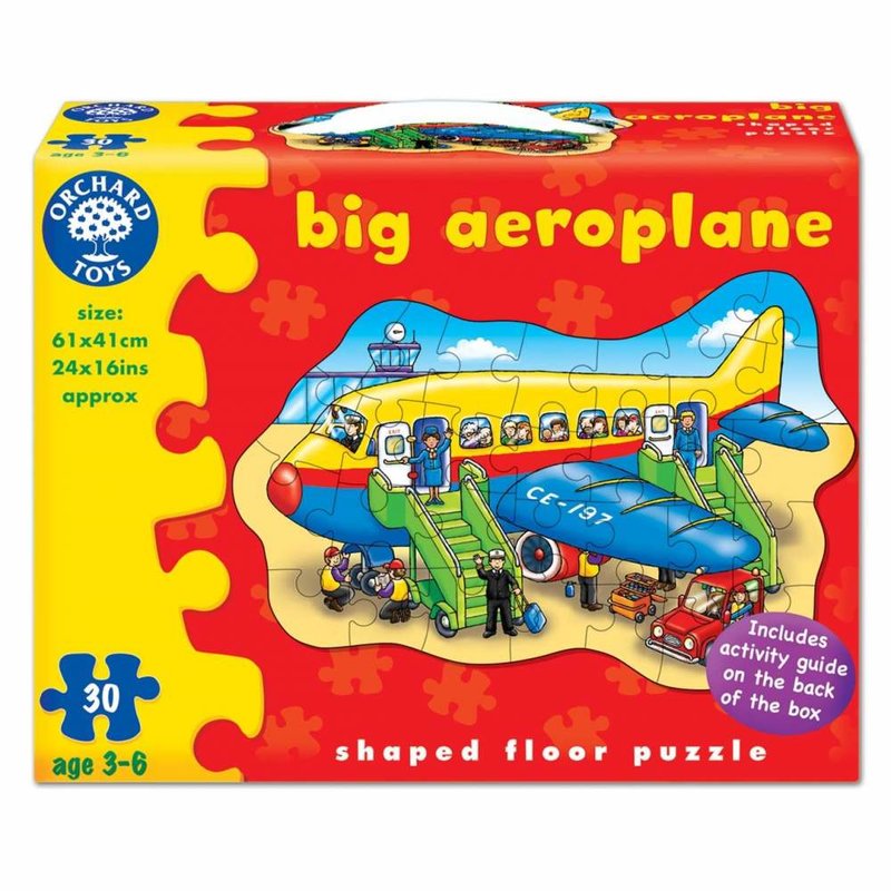 Puzzle de podea Avion (30 piese) BIG AEROPLANE